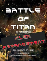 Battle of Titan Concert Band sheet music cover